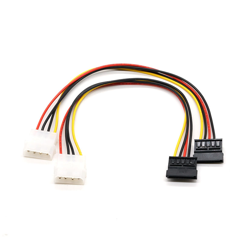 Molex 5.08 To sata kábel Kábel pevného disku počítača 18AWG 500 mm